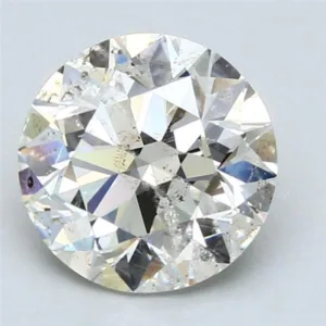 3.01 Carat Round F SI1 Natural Diamond