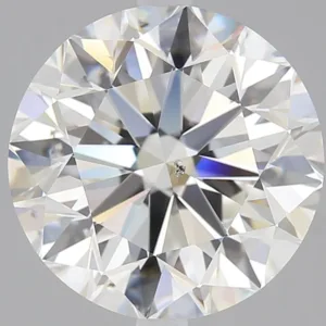 3.01 Carat Round H SI2 Natural Diamond