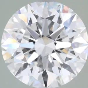 3.02 Carat Round D VVS2 Lab Diamond