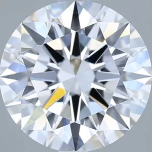 3.02 Carat Round E VVS2 Lab Diamond
