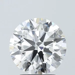 3.02 Carat Round E VVS2 Lab Diamond
