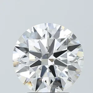 3.02 Carat Round E VVS2 Lab Diamond