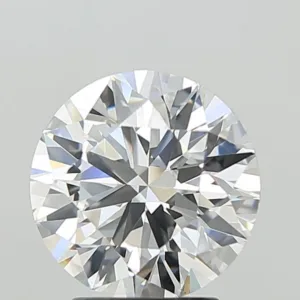 3.02 Carat Round E VVS2 Lab Diamond