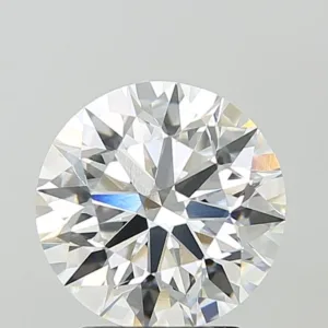 3.02 Carat Round F VVS2 Lab Diamond