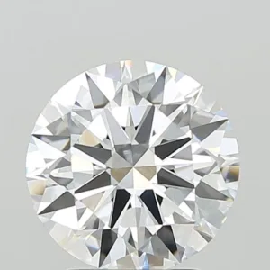 3.02 Carat Round F VVS2 Lab Diamond