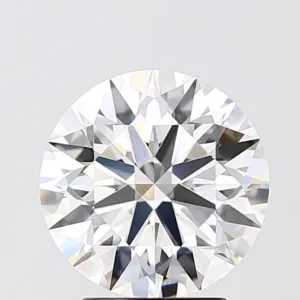 3.02 Carat Round F VVS2 Lab Diamond
