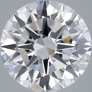 3.02 Carat Round F VVS2 Lab Diamond