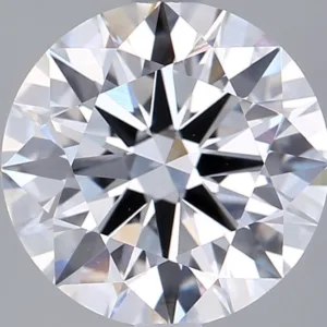 3.03 Carat Round D VVS2 Lab Diamond