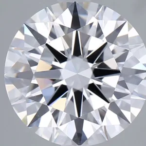 3.03 Carat Round D VVS2 Lab Diamond