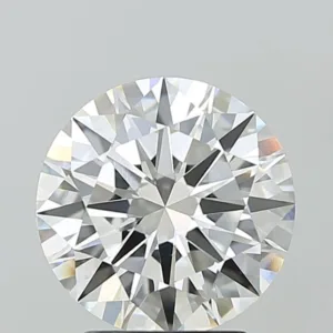 3.03 Carat Round F VVS2 Lab Diamond