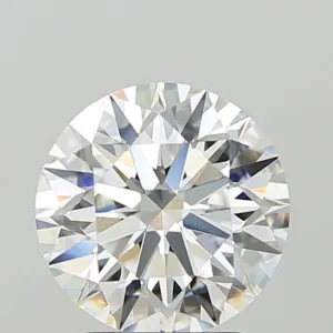 3.03 Carat Round F VVS2 Lab Diamond