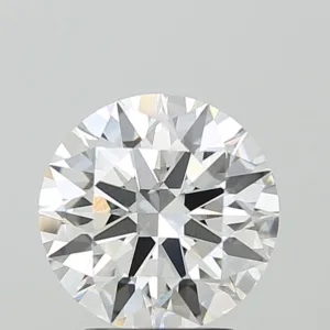 3.03 Carat Round F VVS2 Lab Diamond