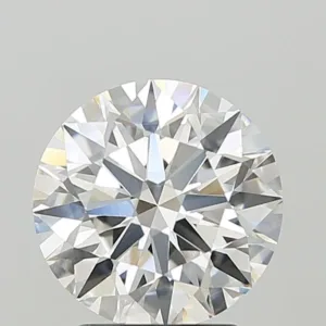 3.03 Carat Round F VVS2 Lab Diamond