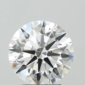 3.03 Carat Round F VVS2 Lab Diamond