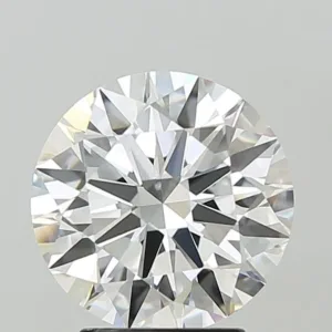 3.04 Carat Round E VVS2 Lab Diamond