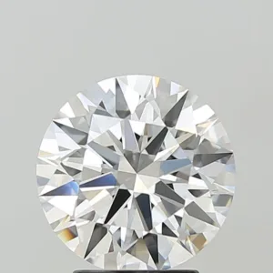 3.04 Carat Round E VVS2 Lab Diamond