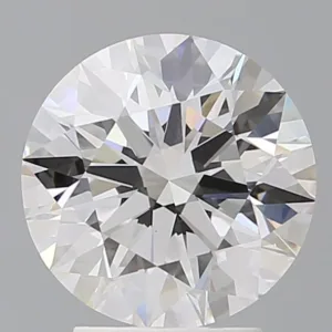 3.04 Carat Round E VVS2 Lab Diamond