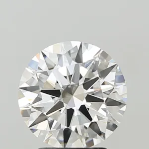 3.04 Carat Round F VVS2 Lab Diamond