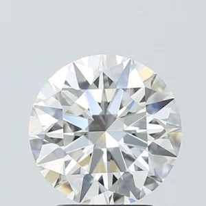 3.04 Carat Round F VVS2 Lab Diamond