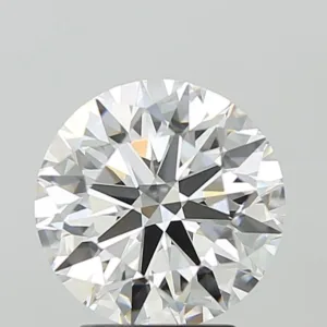 3.04 Carat Round F VVS2 Lab Diamond