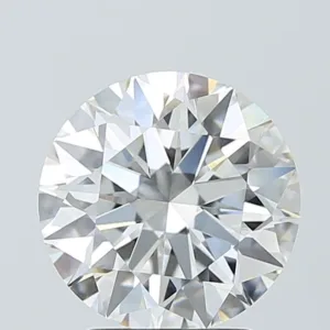 3.04 Carat Round F VVS2 Lab Diamond