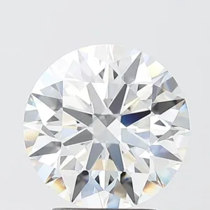3.04 Carat Round F VVS2 Lab Diamond