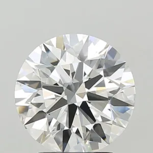 3.04 Carat Round F VVS2 Lab Diamond