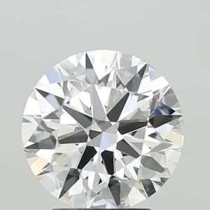 3.04 Carat Round F VVS2 Lab Diamond