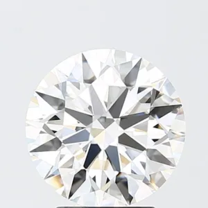 3.04 Carat Round F VVS2 Lab Diamond