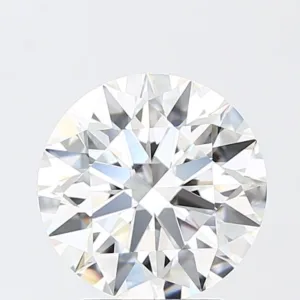 3.04 Carat Round F VVS2 Lab Diamond