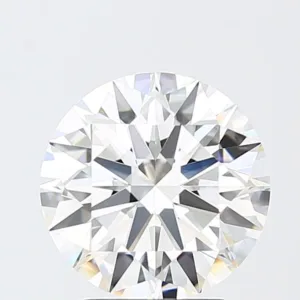 3.04 Carat Round F VVS2 Lab Diamond
