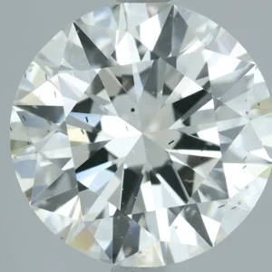 3.04 Carat Round K SI2 Natural Diamond