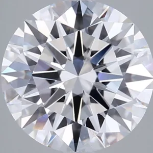 3.05 Carat Round E VVS2 Lab Diamond