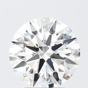 3.05 Carat Round E VVS2 Lab Diamond