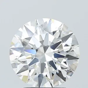 3.05 Carat Round E VVS2 Lab Diamond