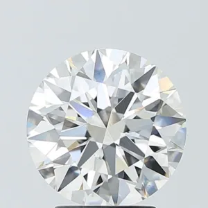 3.05 Carat Round F VVS2 Lab Diamond