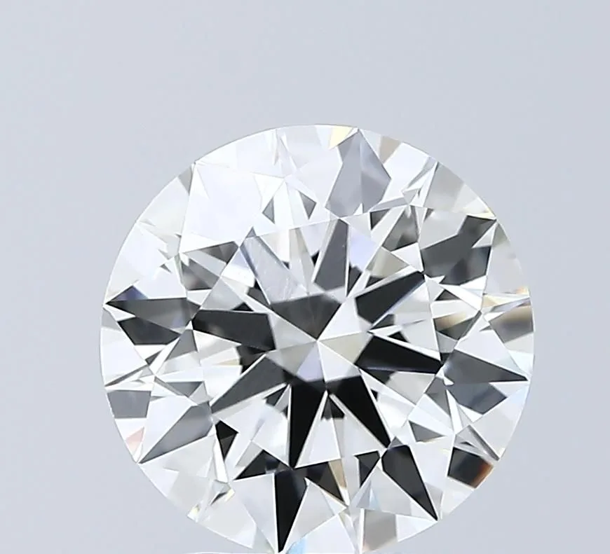 3.05 Carat Round F VVS2 Lab Diamond 1 3.05 Carat Round F VVS2 Lab Diamond