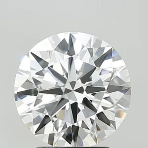 3.05 Carat Round F VVS2 Lab Diamond