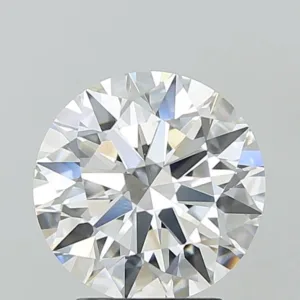3.05 Carat Round F VVS2 Lab Diamond