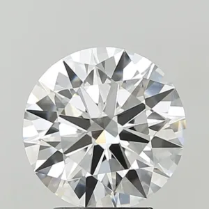 3.05 Carat Round F VVS2 Lab Diamond