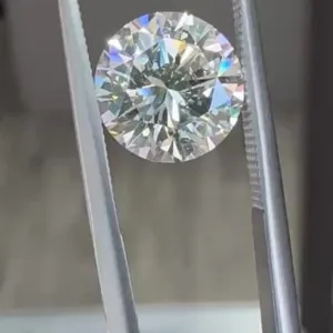 3.05 Carat Round H SI2 Natural Diamond