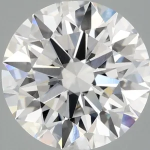 3.06 Carat Round D VVS2 Lab Diamond