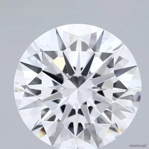 3.06 Carat Round E VVS2 Lab Diamond