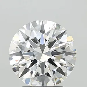 3.06 Carat Round E VVS2 Lab Diamond