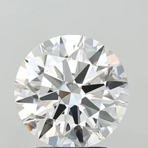 3.06 Carat Round E VVS2 Lab Diamond