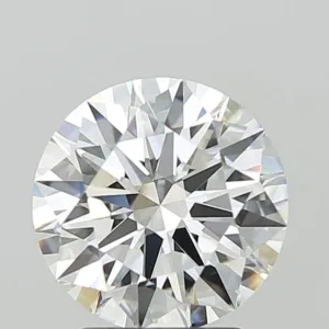 3.06 Carat Round F VVS2 Lab Diamond