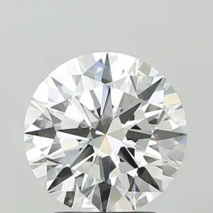 3.06 Carat Round F VVS2 Lab Diamond
