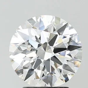 3.06 Carat Round F VVS2 Lab Diamond