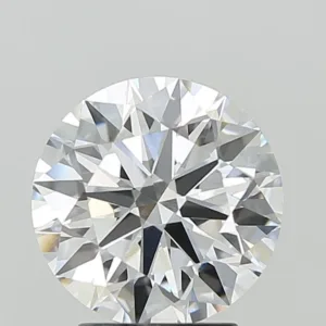 3.06 Carat Round F VVS2 Lab Diamond