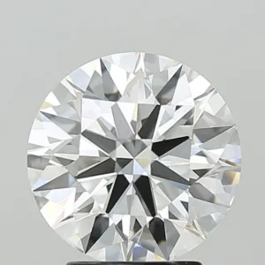 3.06 Carat Round F VVS2 Lab Diamond